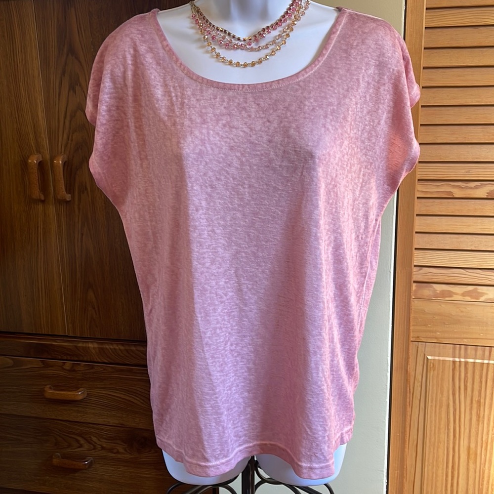 Coco and carmen t shirt with lace details on the back